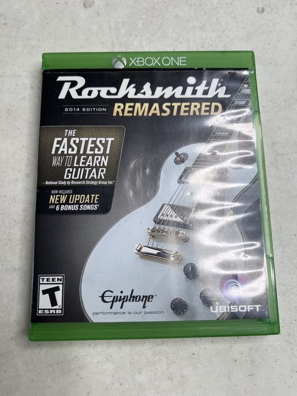 Rocksmith Remastered 2014 Edition Xbox One Video Game Learn Guitar